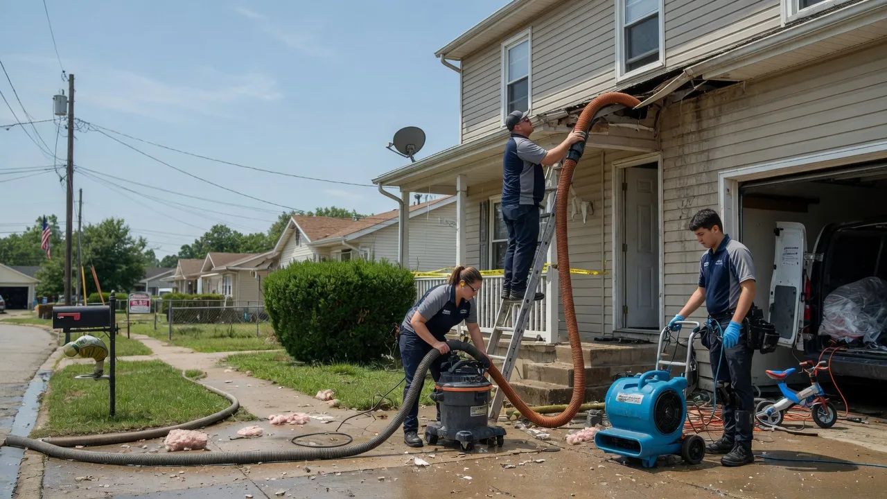 Water Damage Restoration in Fredericksburg, TX near me